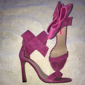 pink Betsey Johnson heels